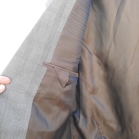 Michael Michael Kors Sport Coat Windowpane - Picture 6 of 6